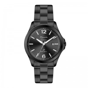 Alexandre Christie AC 1029 Full Black Steel Man MDBIPBA